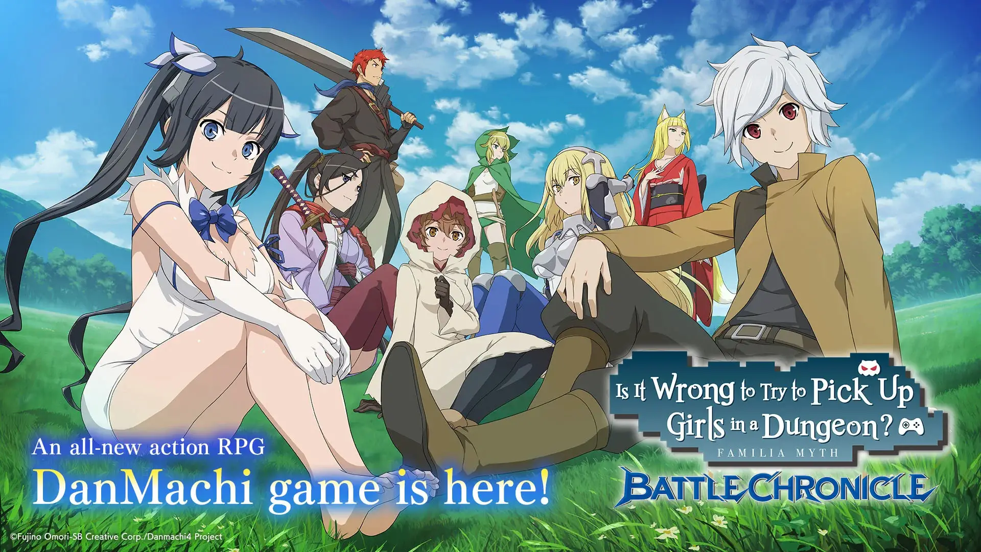 Danmachi Familia Myth Battle Chronicle launches next month