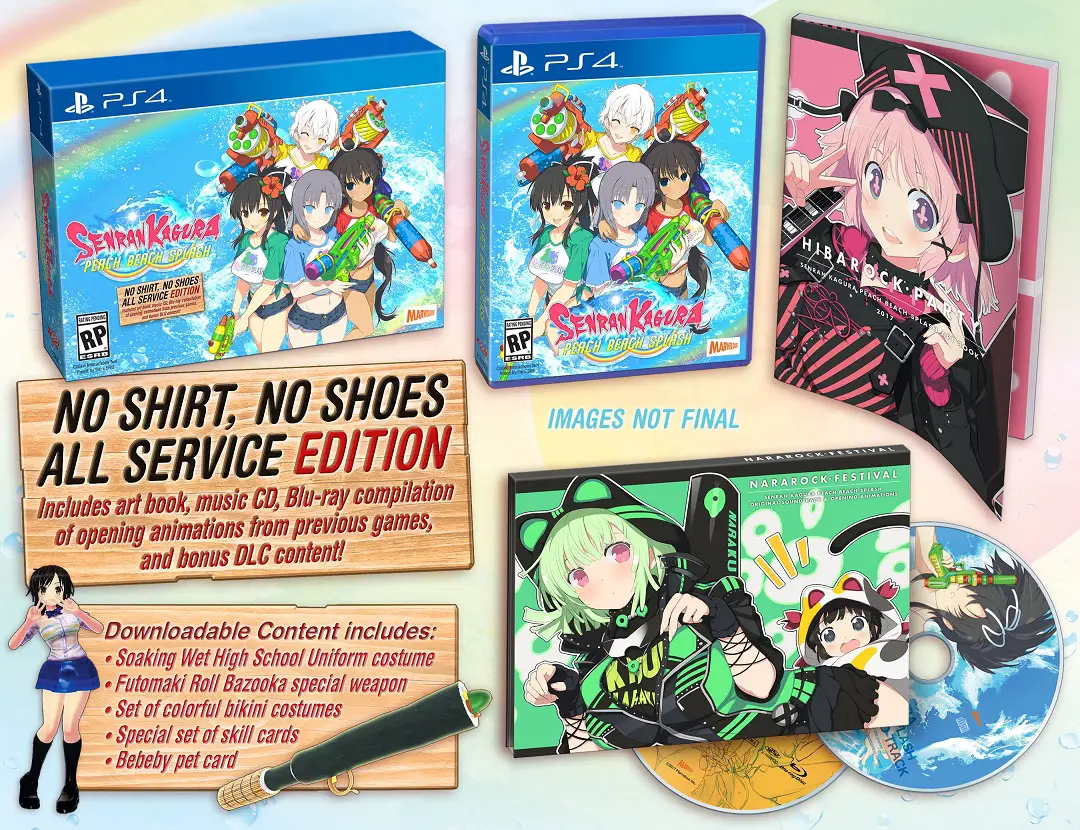 What’s in the Box? – Senran Kagura: Peach Beach Splash Physical Version